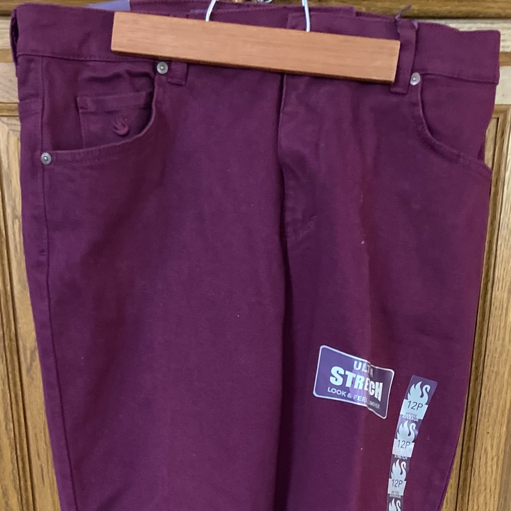 NWT Gloria Vanderbilt Grapevine Stretch Jeans 12P